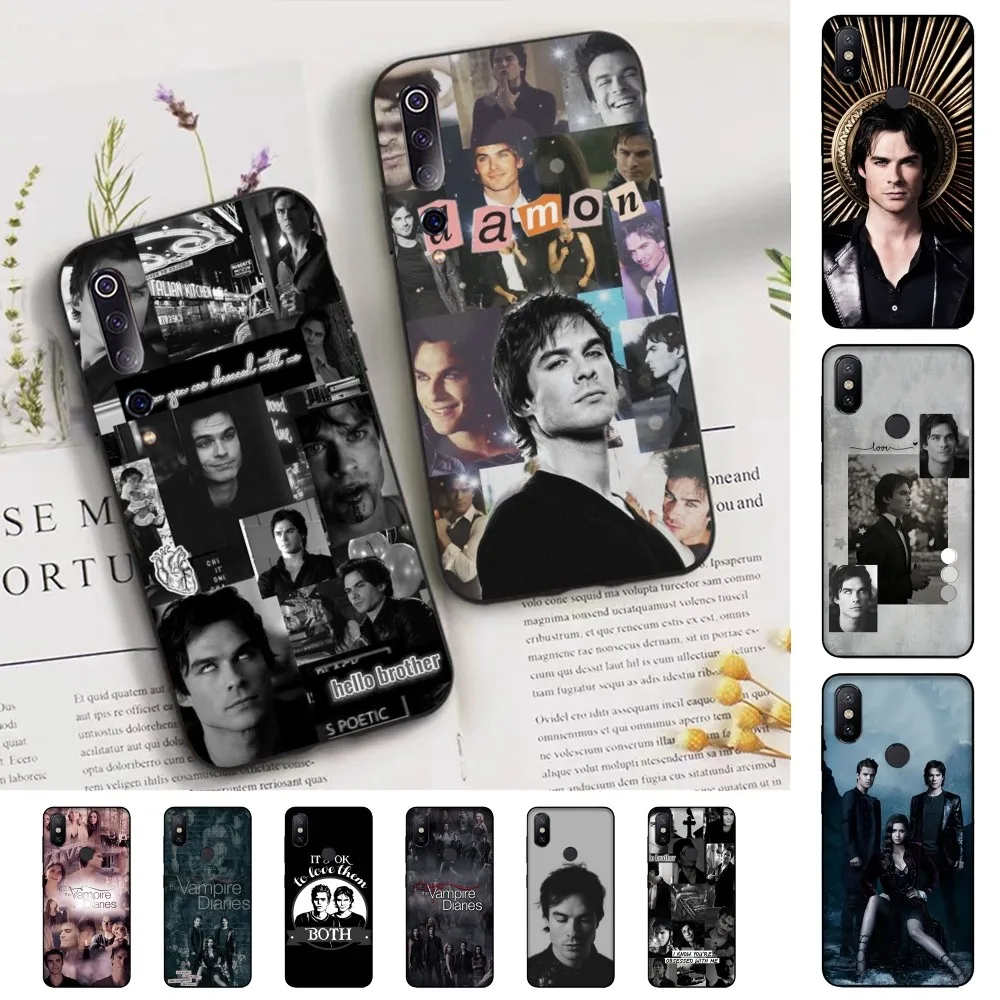 

The Vampire D-DiariesS Phone Case For Xiaomi Mi 5X 8 9 10 11 12 lite pro 10T PocoX3pro PocoM3 Note 10 pro lite