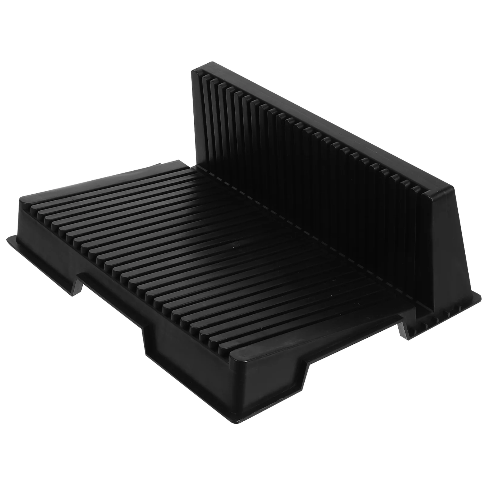 

Anti-static Bar Bracket 25-Slots L Type Circulation Rack Anti-static PCB Holder