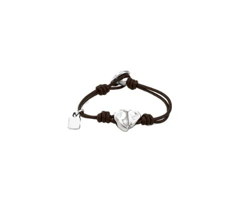 

2022 new fit UNO DE 50 fashion electroplating 925 silver 14k gold charm rope love bracelet niche popular jewelry gift