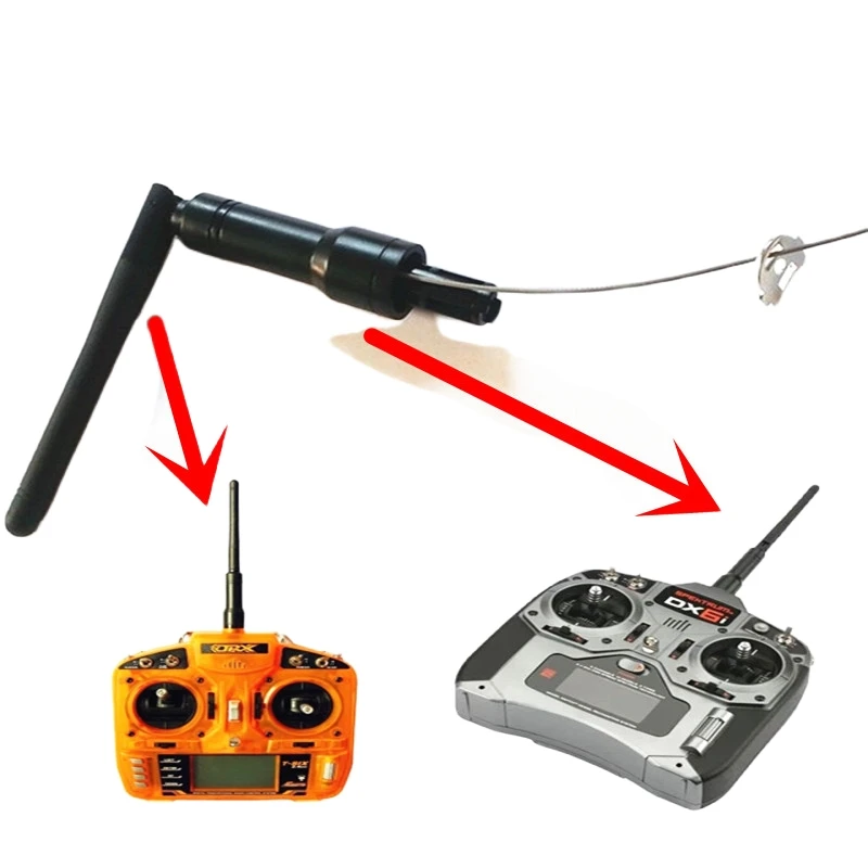 Spektrum DX8 DX6i Antenna Aerial W Connector Plug for DX7 JR Storm Transmitter ORX T-SIX Radio from HobbyKing — view 3