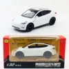 1: 32 Tesla Model Y New Energy Sedan Door Opening Sound and Light Return Alloy Model Toy Car Children's Gift 3