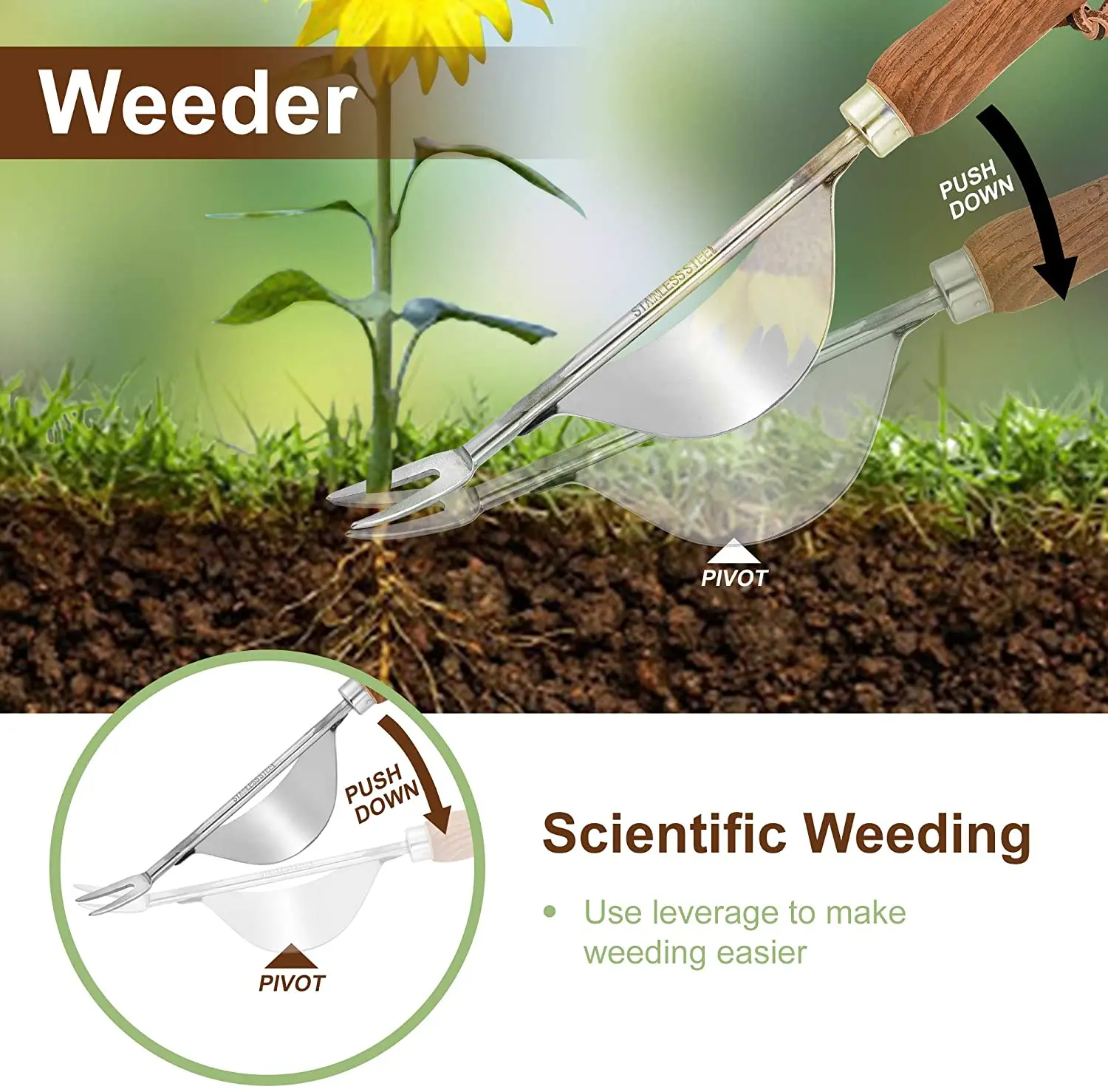 EZARC Crack Weeder (Crevice Weeding Tool)