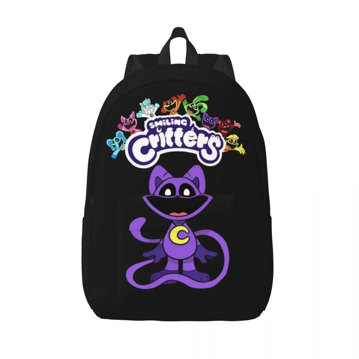 Divertenti Critters Sorridenti Zaino Anime Zaini Da Campeggio Boy Girl Designer Large High School Bags Style Zaino
