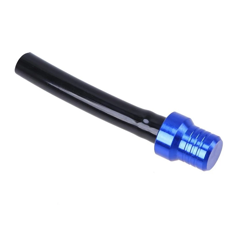 

NEW-Gas Fuel Tank Cap Valve Vent Breather Hose Tube for ATV PIT Dirt Bike Aluminum Blue