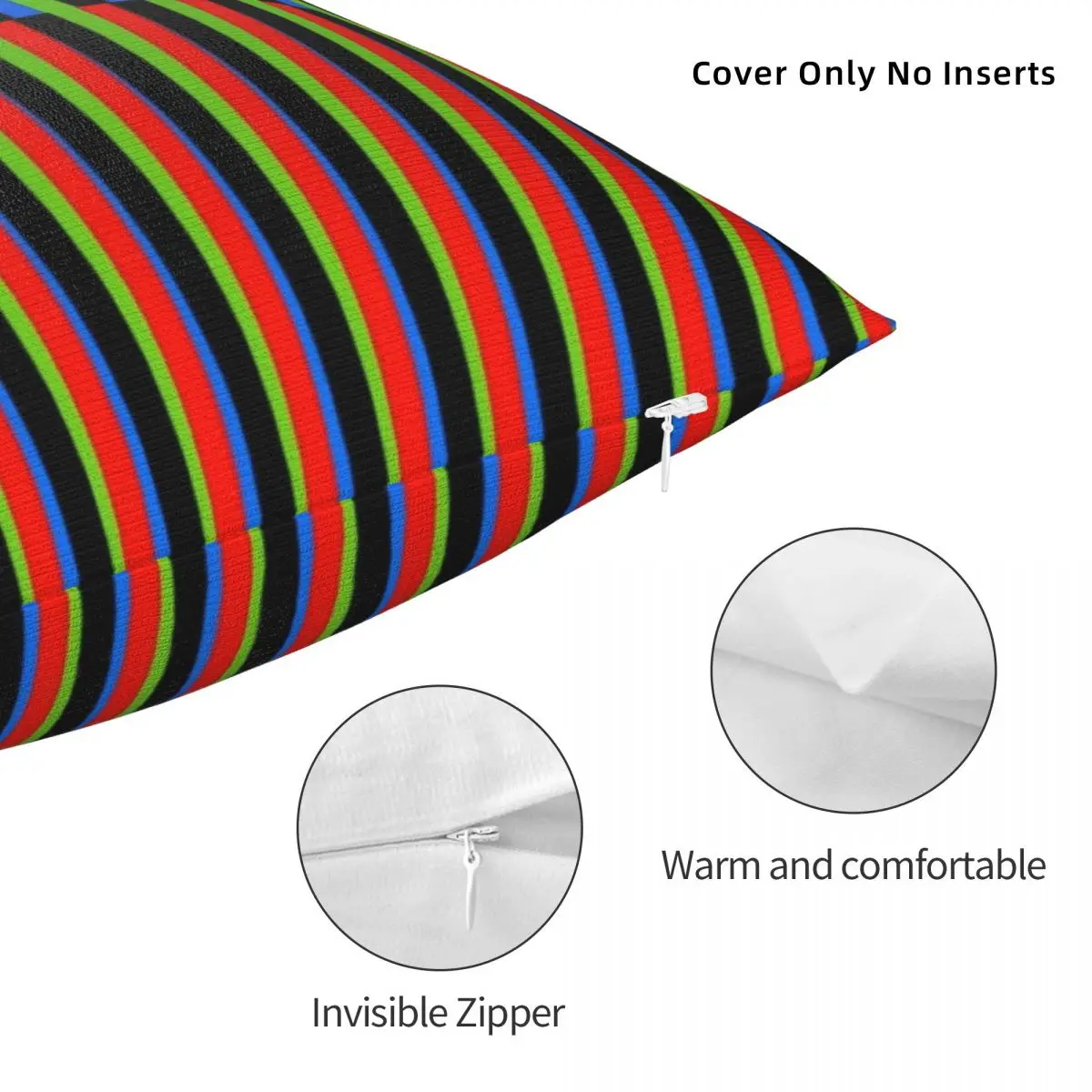 Venezuela Square Pillowcase Polyester Pillow Cover Velvet Cushion Zip Decorative Comfort Throw Pillow For Home Car 5