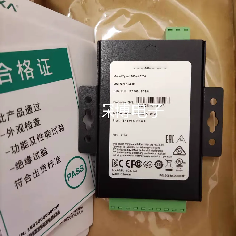 NPort5230 2포트 RS422 485 - 시리얼 포트 서비스 시리얼 포트