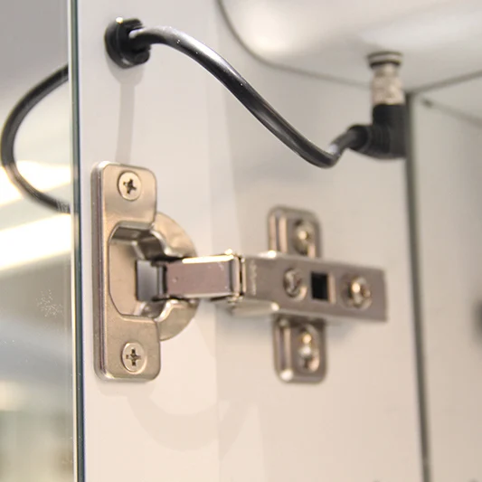 Hot Selling High Quality Modern Bathroom Wall Mounted Rust Resistant Lighted Mirror Cabinet