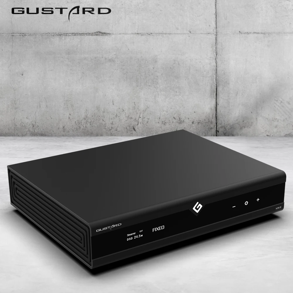GUSTARD DAC-X26III DAC Network Streaming Decoder Double ES9039SPRO DSD512 PCM768 MQA With remote control DAC- X26 III