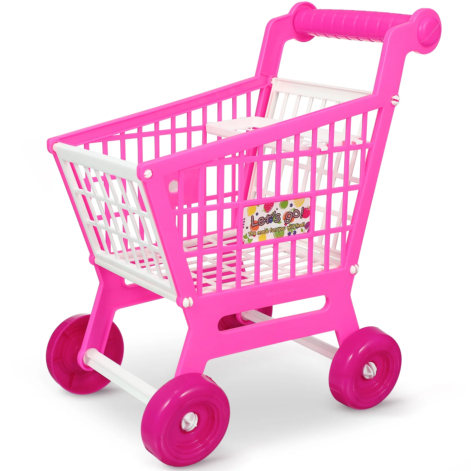 

Shopping Cart Toy for Kids Simulation Mini Supermarket Shopping Trolley for Toddlers