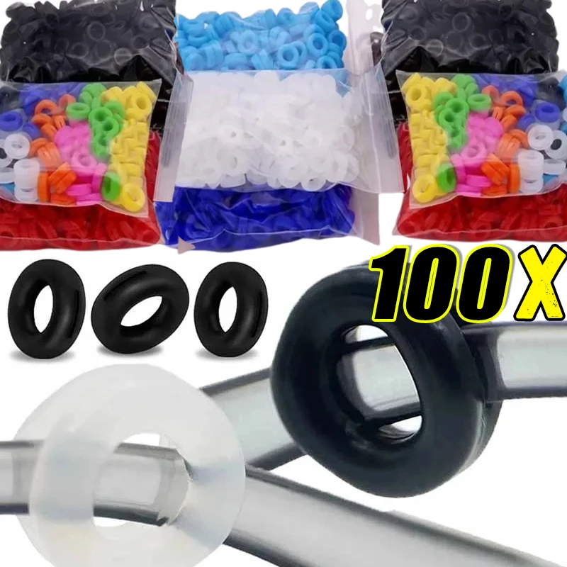 

20-100 шт., силиконовые Нескользящие заглушки для очков