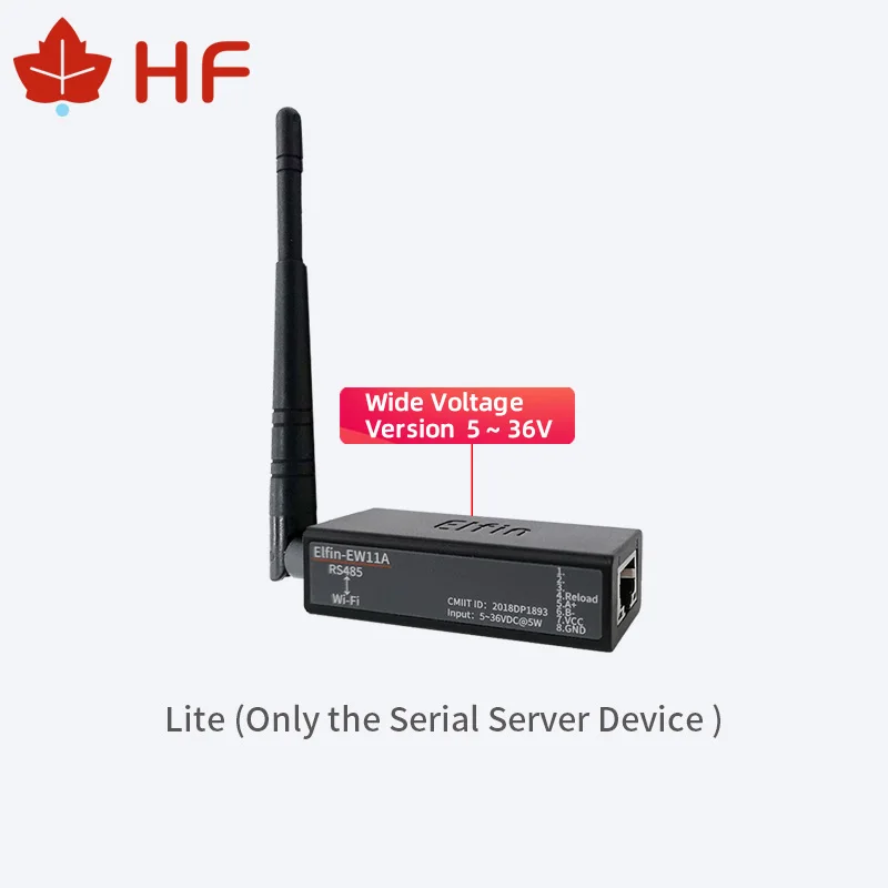 ตัวเลือกสินค้า อุปกรณ์แปลง RS485 เป็น WiFi สำหรับ IoT