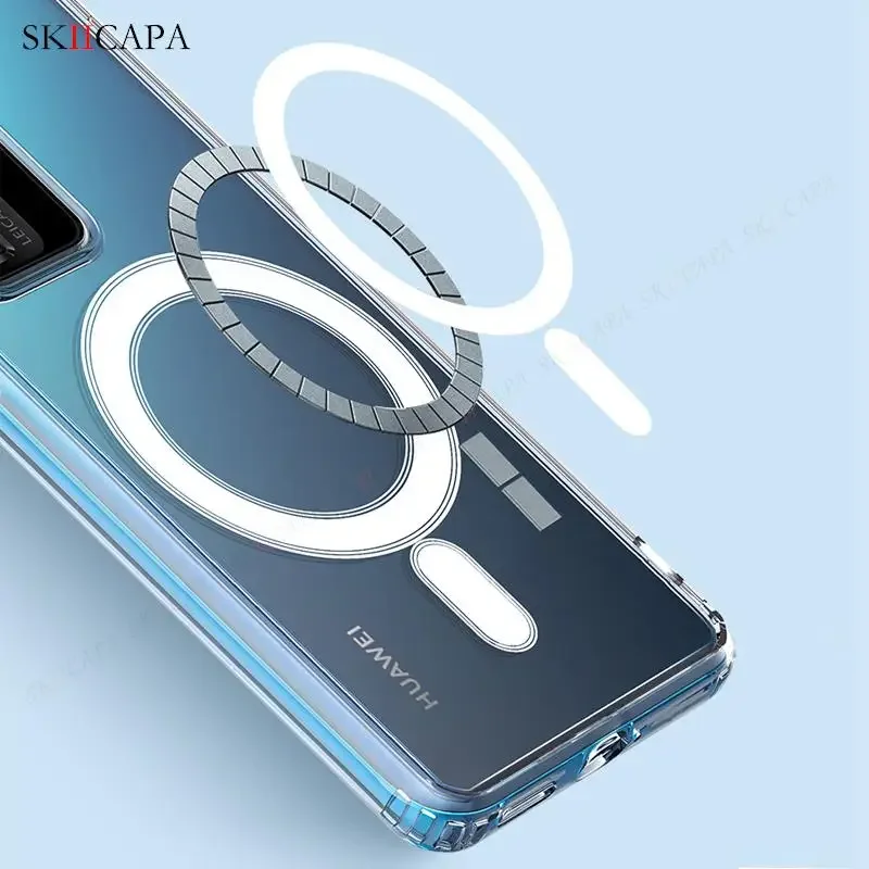 Asuwish Cover Per Huawei P40 Pro Con Anello Magnetico E Supporto, Custodia In TPU E Plastica, Nero + Pellicola Vetro Temperato Inclusa