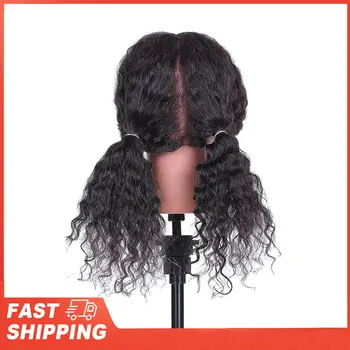Testa di manichino per parrucchiere Testa di manichino 100% capelli veri con treppiede Manichino Cosmetologia Testa di bambola per intrecciare lo styling