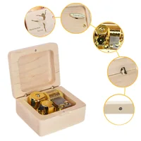 Rosiking Wooden Maple Clockwork Music Box ♫ Nutcracker Suite ♫ For Friends Children Christmas Valentines Birthday Gifts 2