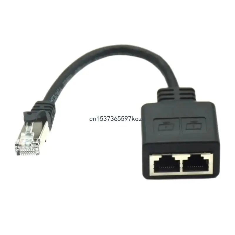 분배기 어댑터 케이블 이더넷 7 LAN 이더넷 변환기 케이블용 RJ45 코드