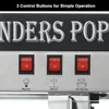 Popcorn Machine Makes Up To 32 Cup Countertop Popcorn Maker W/Stainless Steel Scoop & 3 Popcorn Cups Commercial Popcorn Machine 3