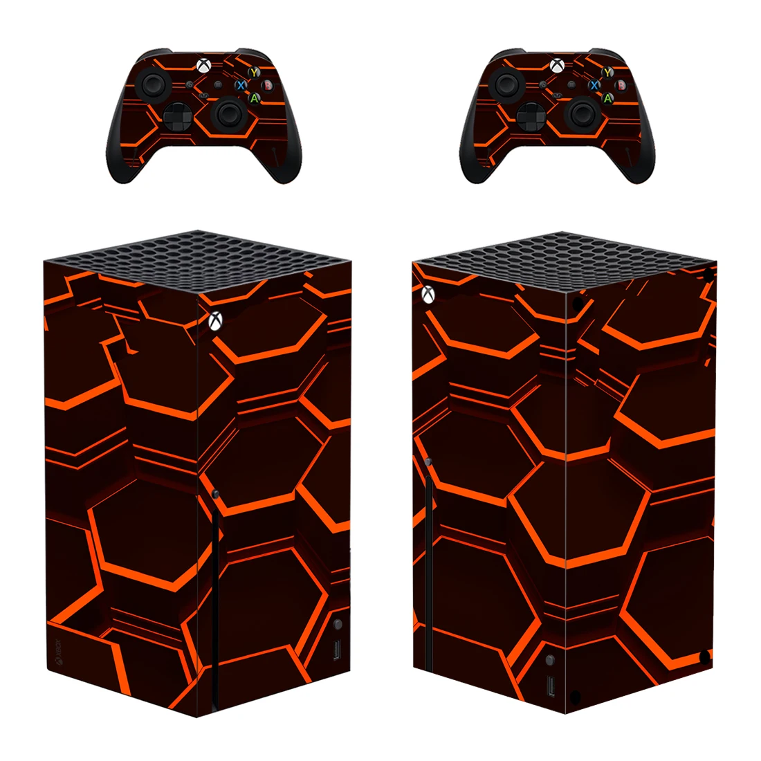 Geometria Per Xbox Series X Skin Sticker Per Xbox Series X Pelli In Pvc Per Xbox Series X Vinyl Sticker Pelli Protettive 1
