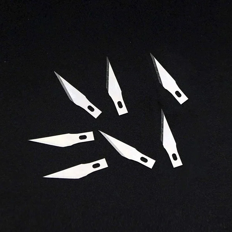 Carving Blades Set 50/100pcs for DIY Leathercraft Wood Carving