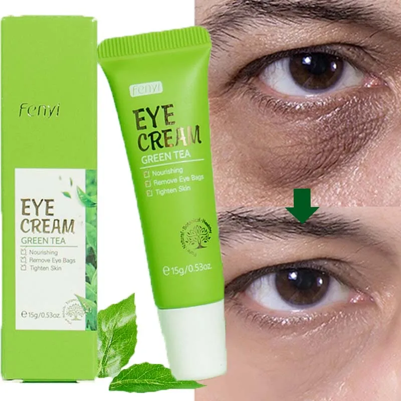 

Remove Dark Circles Cream Eye Bags Anti-Wrinkle Lift Firm Brightening Serum Hyaluronic Acid Massage Anti Aging Skin Care