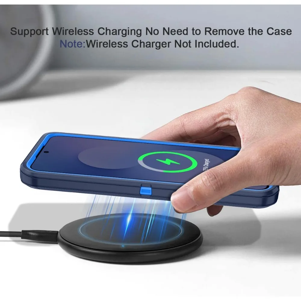 Elite Military-Grade Shockproof Case with Matte Anti-Drop Camera Protection