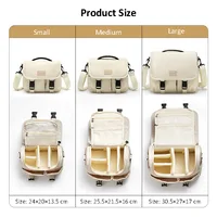 Women DSLR Camera Bag Micro Single Photography Bag Single Shoulder Camera Storage Bag for Fujifilm XS10 XT100 Sony - Image 2