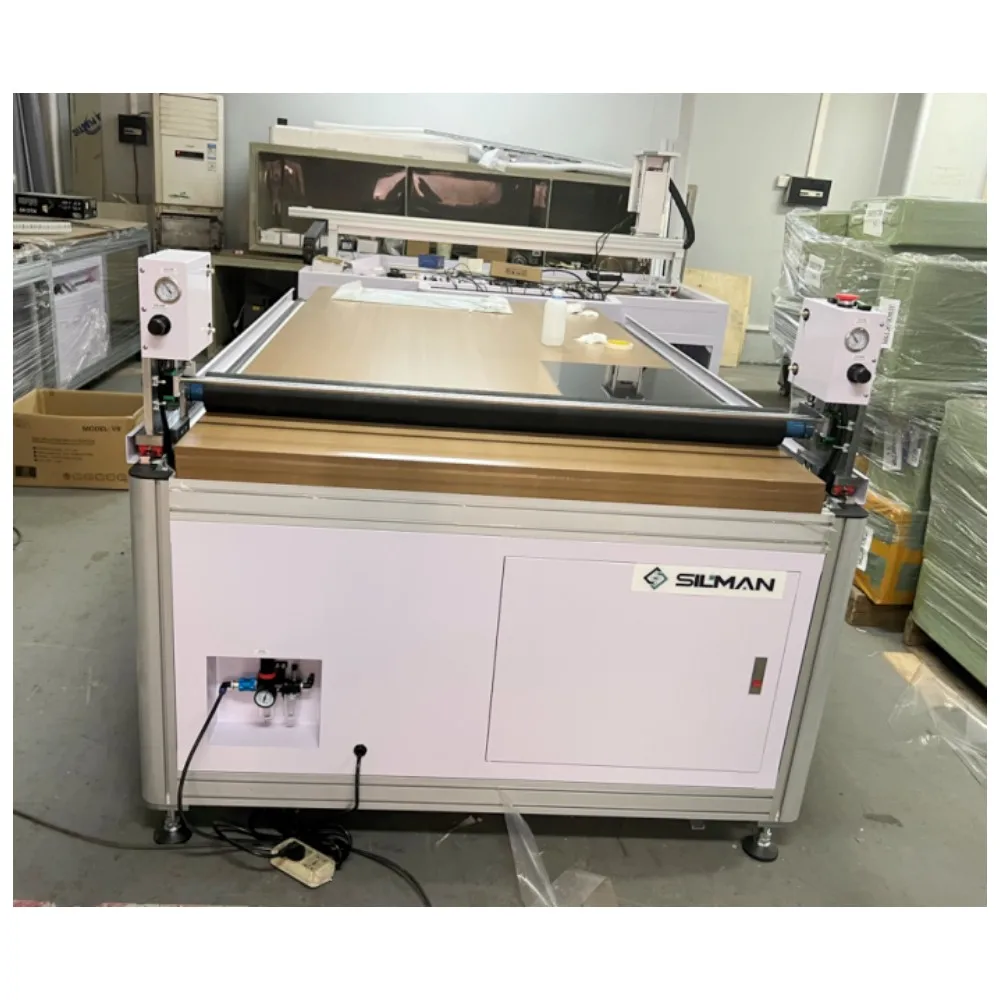 Silman LCD TV Polarizer Film Laminating Machine 65 85 Inch Polarizer Film Pasting Machine For TV Panel Screen Display Repairing 4