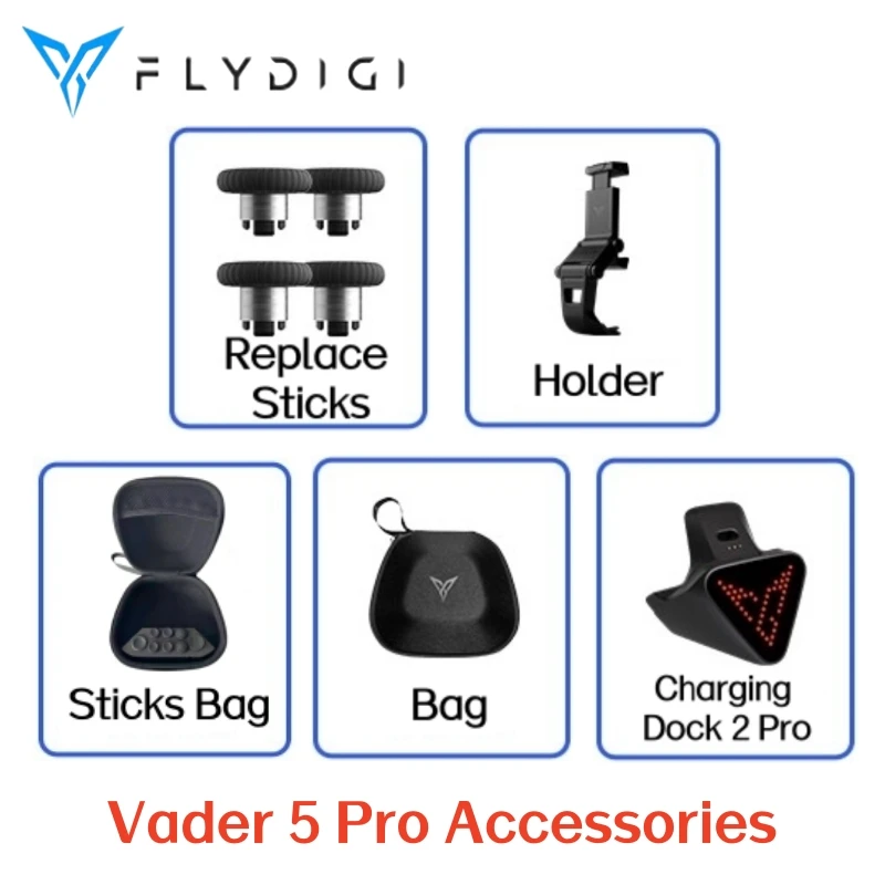 Original Flydigi Vader 5 Pro Accessories Replacement Joysticks