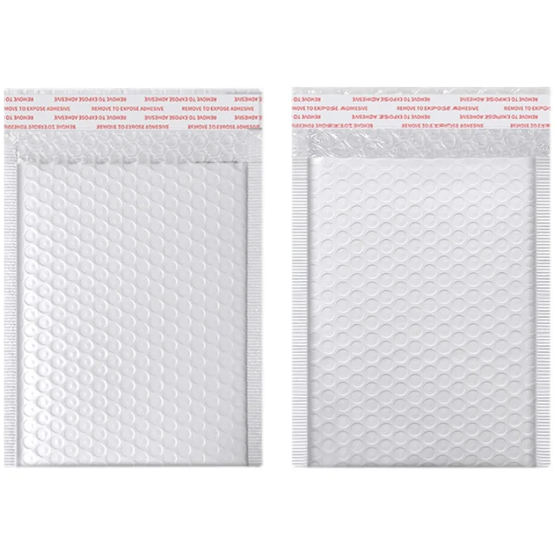 20/30Pcs Bubble Envelope bag white Bubble PolyMailer 18x15cm Self Seal