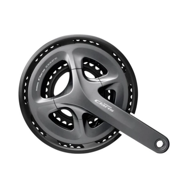 Шатуны Shimano Claris R2030 175мм 8 ск 50/39/30Т с защит EFCR2030EX090C (арт. 041358) | Спорт и развлечения