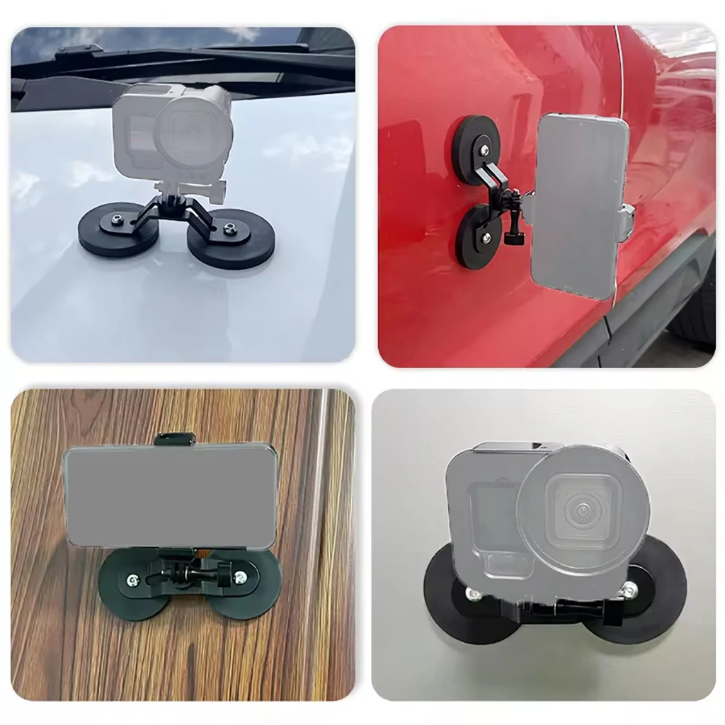Starker Magnet magnet Saugnapf halterung Kugelkopf halterung Basis adapter für Gopro 12 Osmo Action DSLR Kamera Telefon Lichtst änder – Detail 28