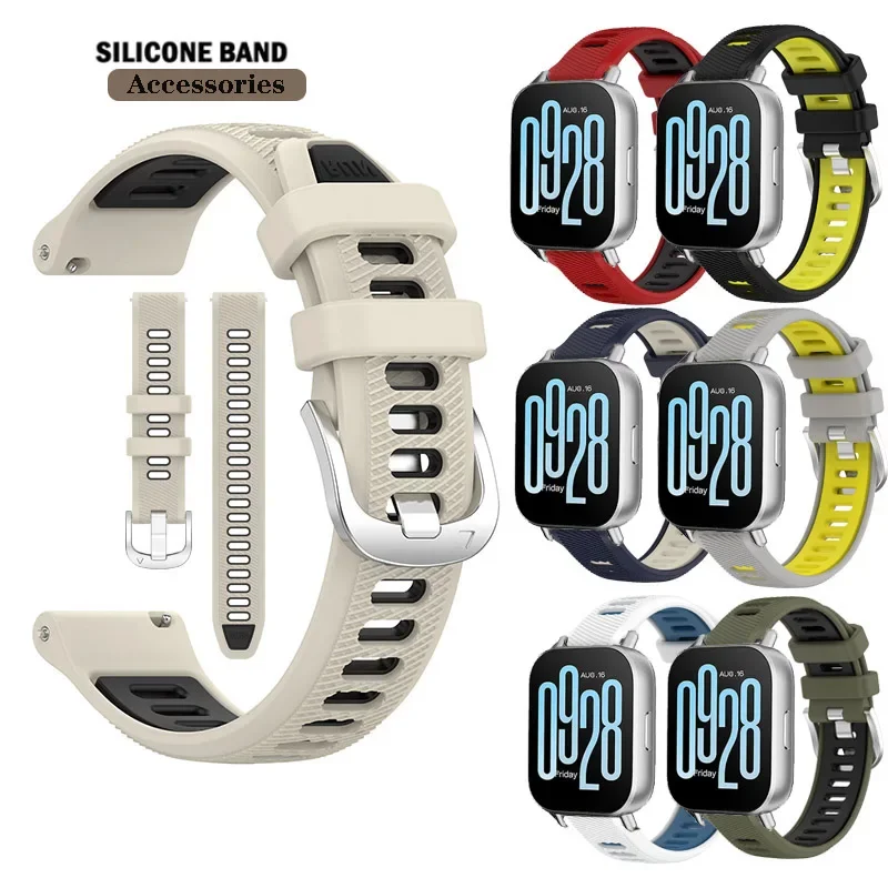 Enhanced Silicone Strap for Active Lifestyle Watches