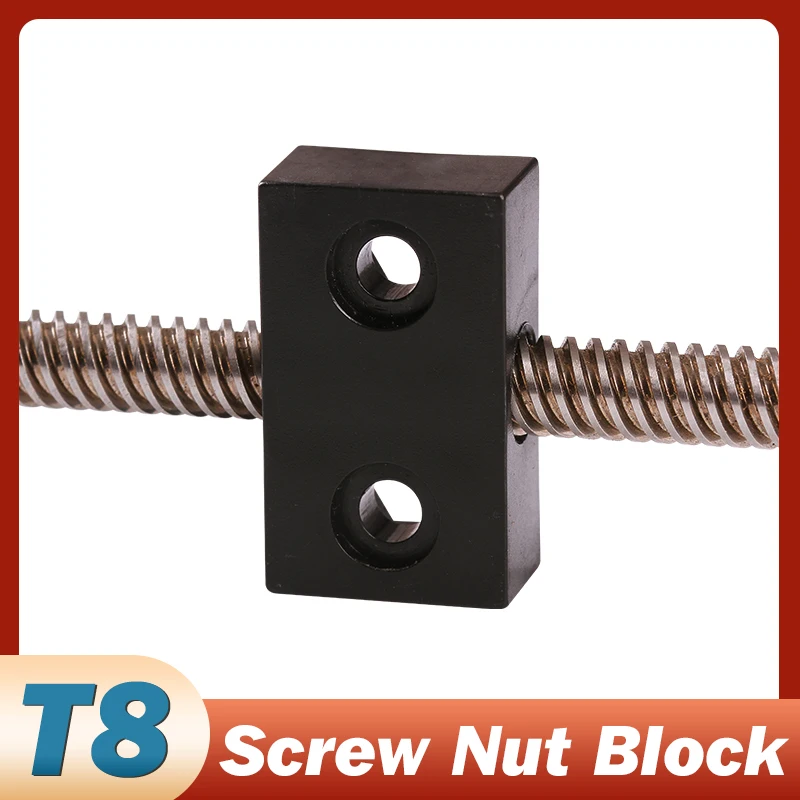 

3d Printer Nut T Opensource Type Anti-backlash Block T8 Screw 8mm Lead 2mm 4mm 1PCS