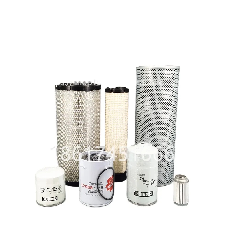 

For Doosan DX120 130-9c excavator air filter, diesel water hydraulic filter element accessories, filter excavator accessories