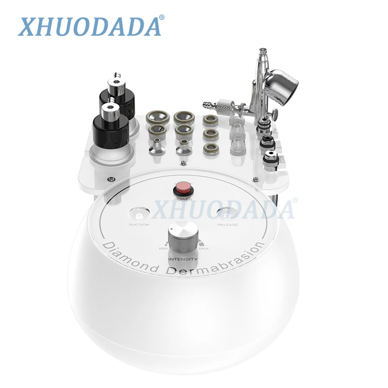 4 in1 Diamond Microdermabrasion Dermabrasion Machine Water Spray Exfoliation Beauty Machine Wrinkle Face Peeling