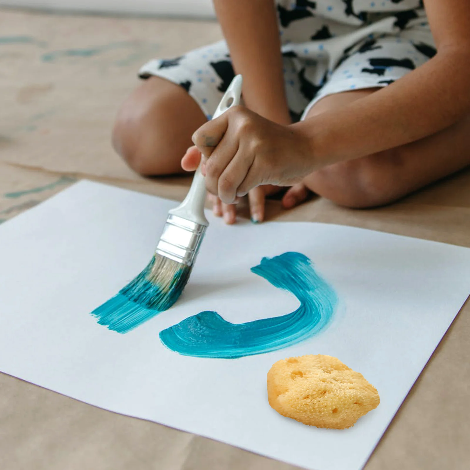 Painting Texture Sponge Kids Sponges Art Rollers Makeup Facial Watercolor Child 6