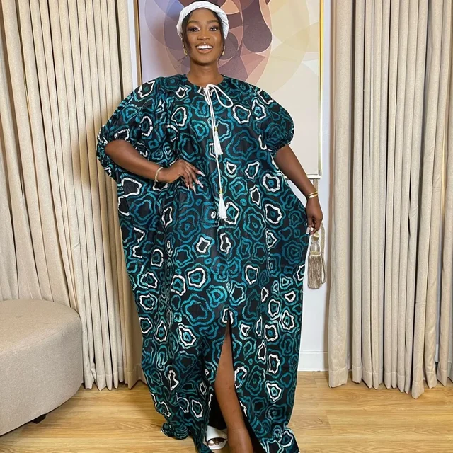 Adunni Ankara Boubou Outfit - Image 3