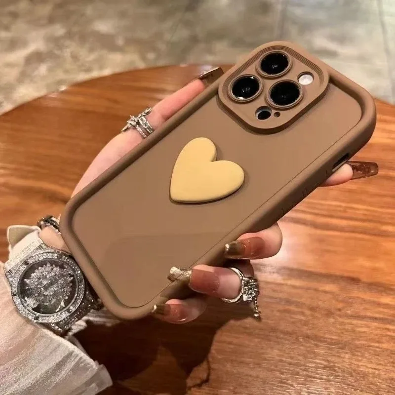 Luxury Cute 3D Love Heart Phone Case Cover