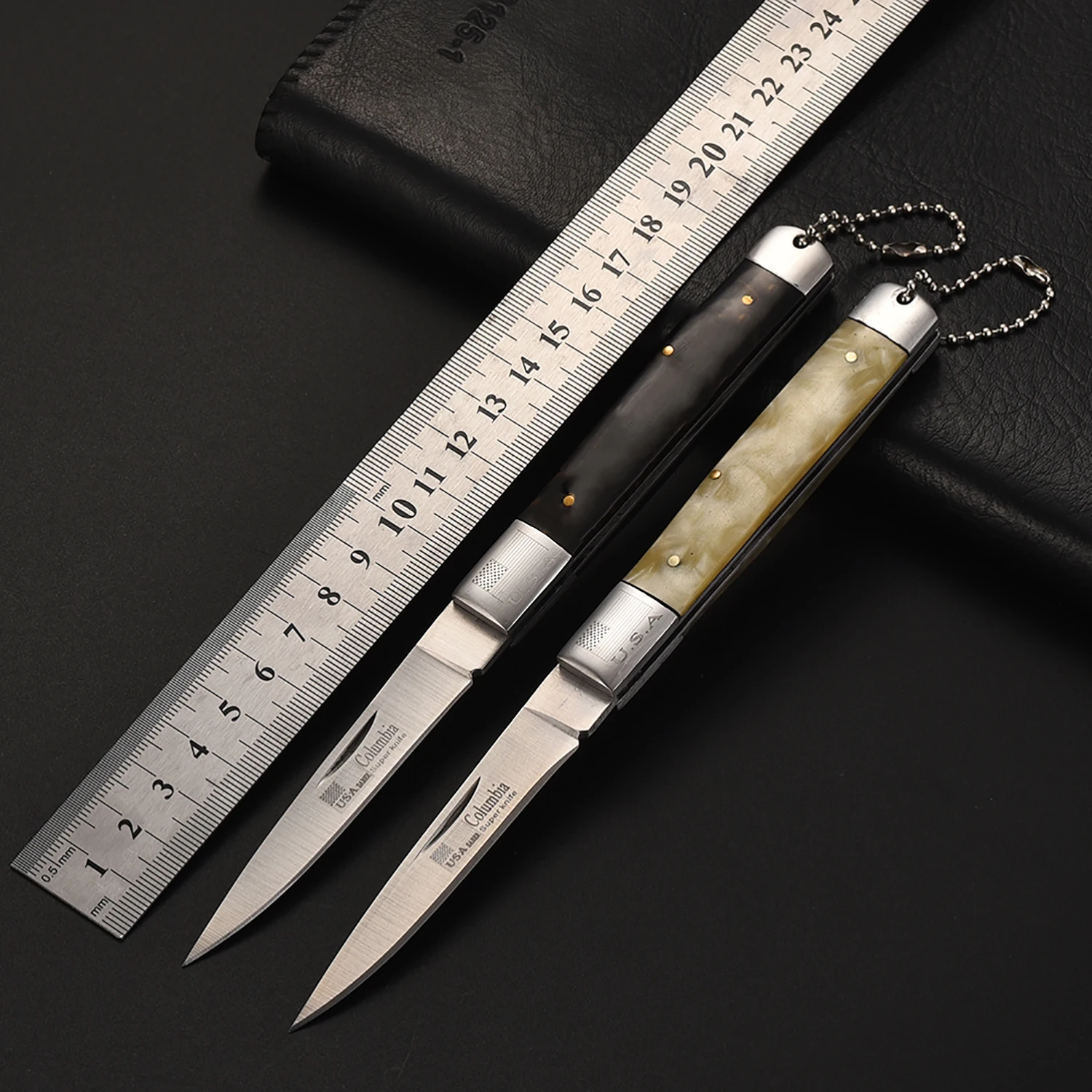 Outdoor Camping Folding Knife Multi Functional Pocket Tactical Knife Suitable for Fishing and Wilderness Survival