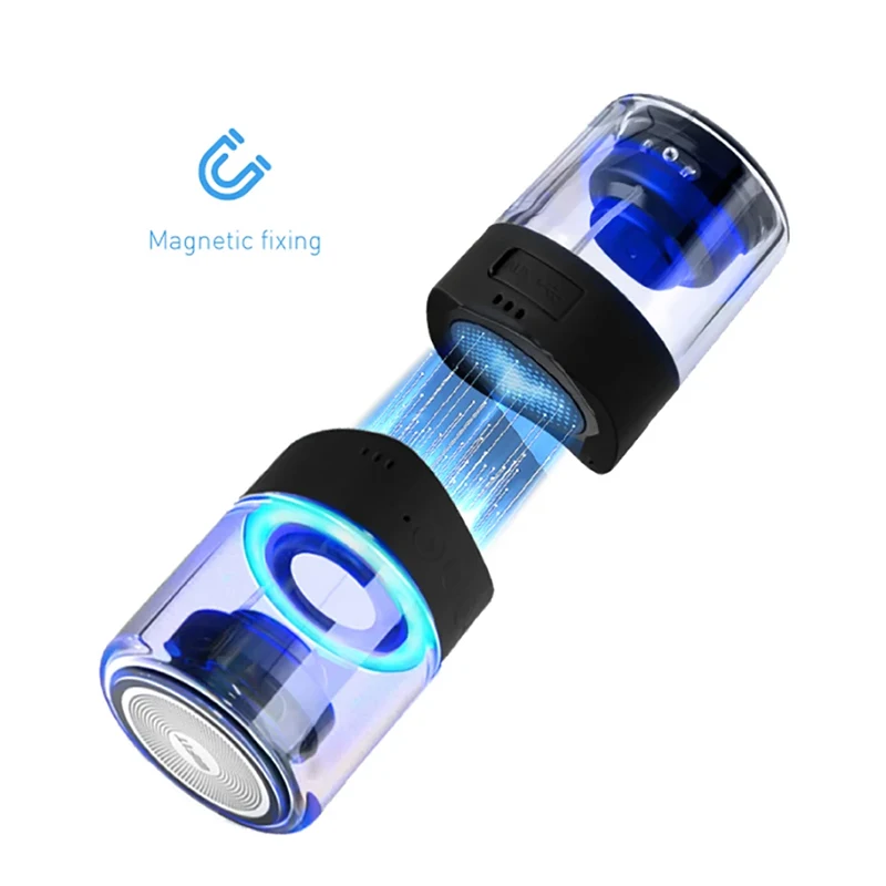 Enceinte Bluetooth® Vibe 10W Lumineuse Noire Bigben