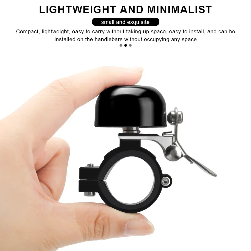 Bicycle Bell Clear Loud Sound Retro Classical Steel Copper MTB Mountain Bike Handlebar Ring Horn Safety Cycling Warning Alarm
