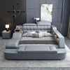 Frame Upholstered Bed Handles Unique Double Modern Children Bed Luxury Sleeping Muebles Para El Hogar Bedroom Decoration 2