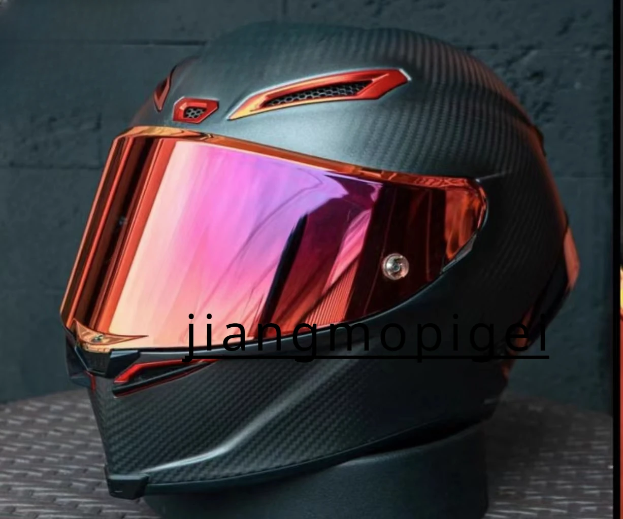 

Full Face Helmet Motocross Racing Capacete Single Nail High End Configuration Visor Motorcycle Equipments Helmets