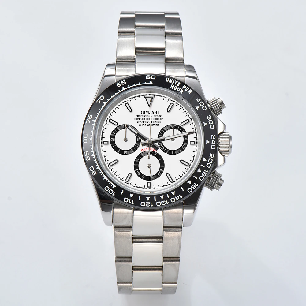 customizable 7750 watch multifunctional Mechanical timing watch Suitable for ETA 7750 movement Men's 4130