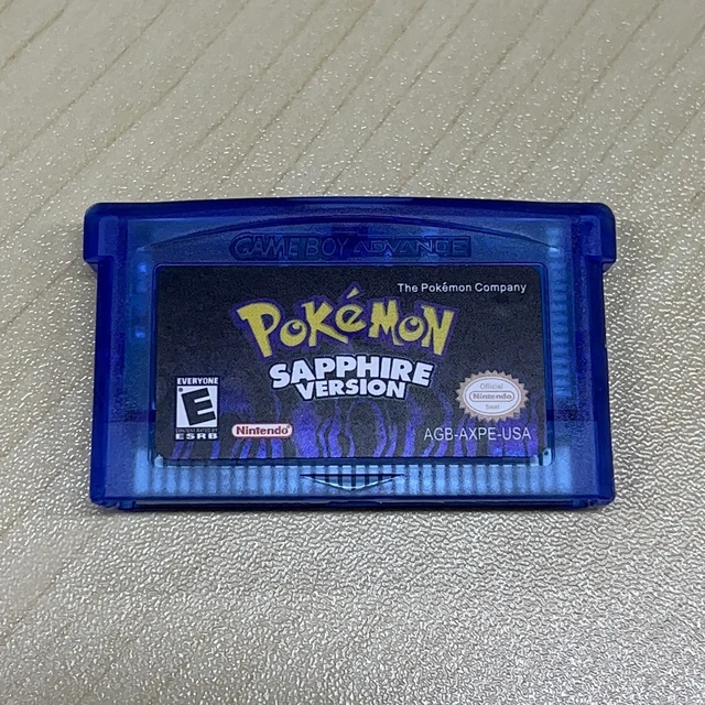 Pokemon 32bit Video Game Cartridge Console 5 Classic Game Card GBA