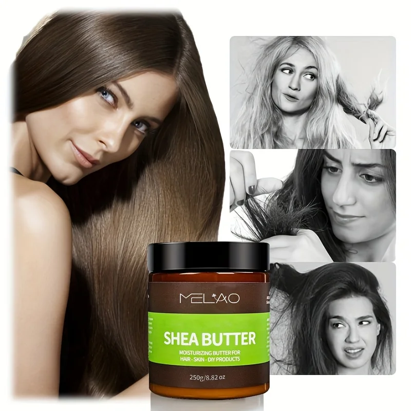 MELAO Organic Shea Butter for Body & Face Organic , 100% Raw & Unrefined to Soften, Smooth & Boost Radiance 3