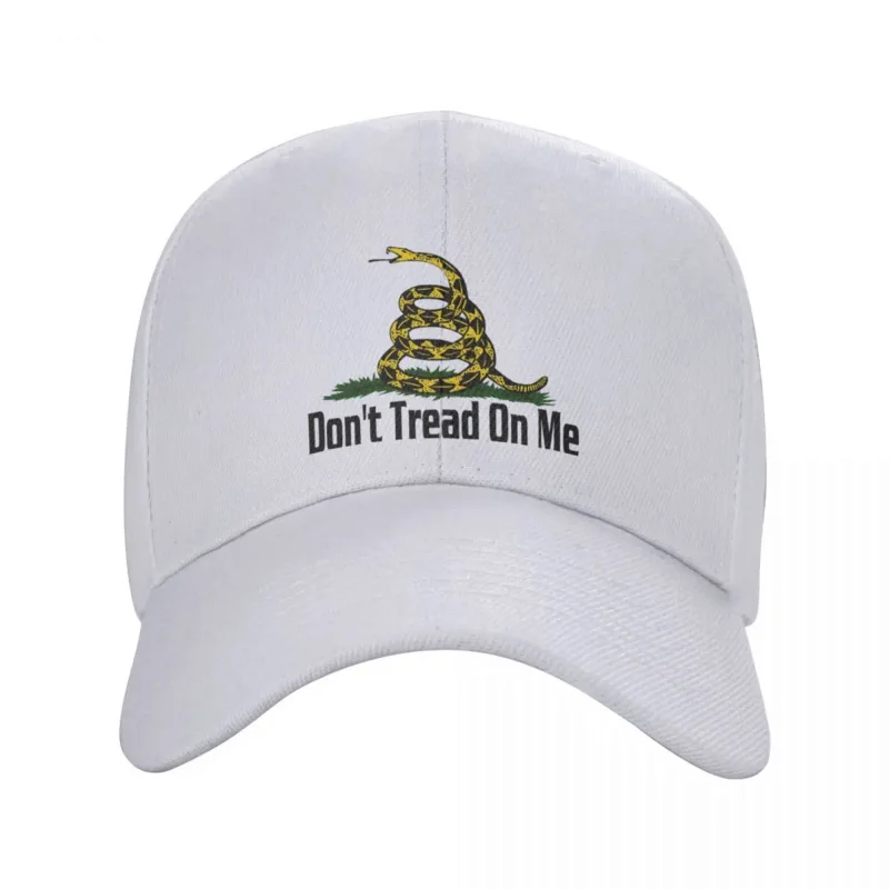

Fashion Don't Tread On Me Gadsden Flag Baseball Cap for Women Men Adjustable Rattlesnake Dad Hat Performance Caps