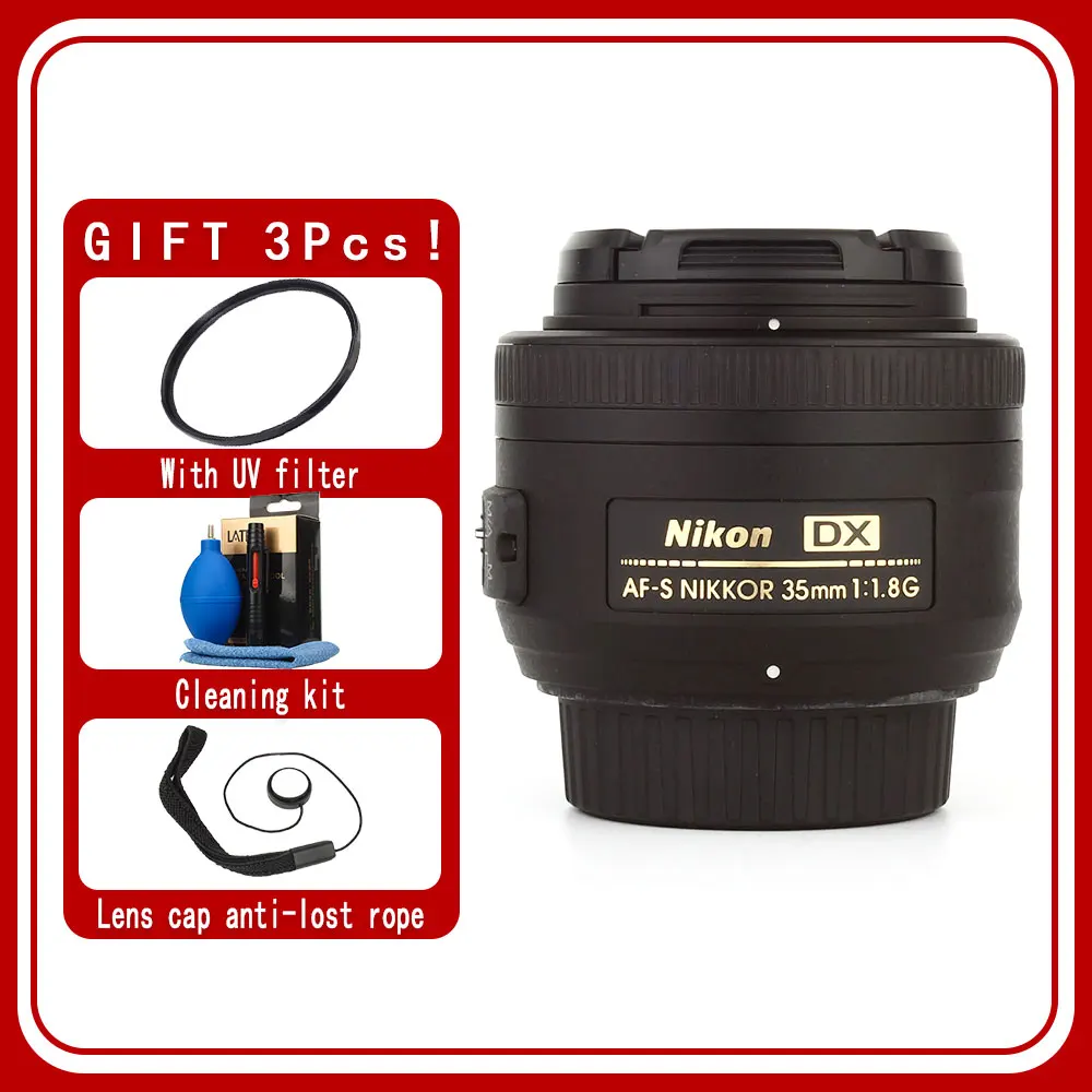 Obiettivo Nikon Af-S Dx Nikkor 35Mm F/1.8G Per Fotocamere Reflex Nikon