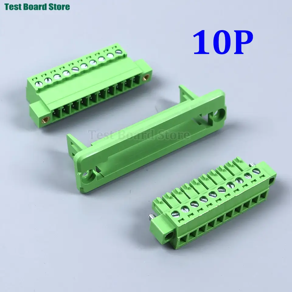 1Set 15EDGWC Pitch 3.81mm 2P/3P/4P/5P/6P/7P/8P/9P/10P/12P/16P/24P Pluggable Terminal Block Connector image 10