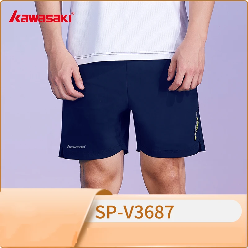 

Kawasaki Men Badminton Shorts Table Tennis Shorts Training Black Shorts Polyester Sports Shorts Men SP-V3687