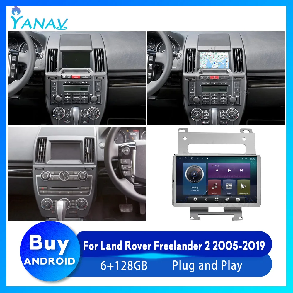 Android Car GPS Navigation For Land Rover Freelander 2 LR2 L359 2005